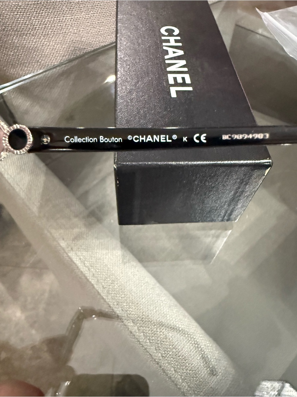 Chanel Black Cat-Eye Glasses - Picture 5 of 5